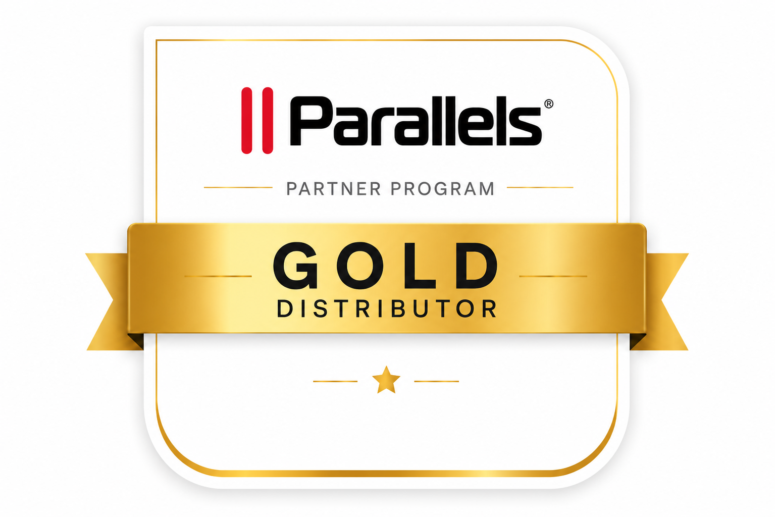Parallels Partner Program — Gold Distributor